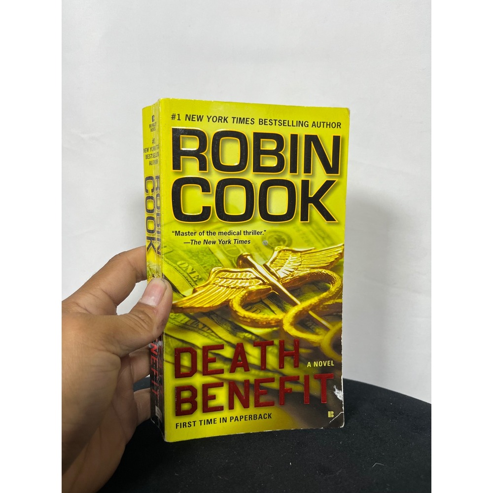 Death Benefit by Robin Cook Medical Thriller Paperback‎ ISBN